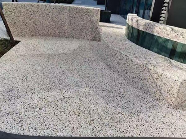 立镁家水洗石Stone carpet paint，现代建筑涂装新时尚
