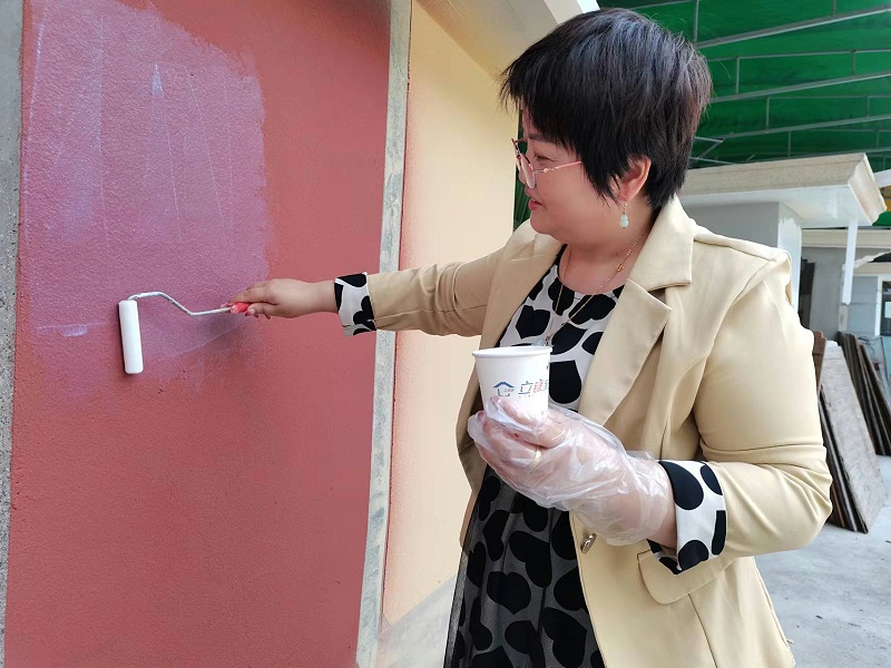 立镁家硅丙荷叶罩光油